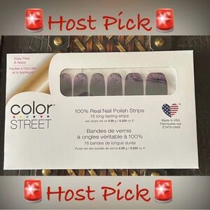 🚨HP🚨New Color Street “Cosmic Karma” Nail Polish Strips